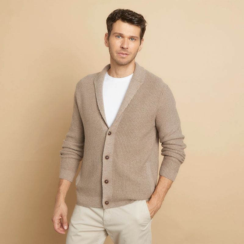 LA MARTINA - Cardigan Tejido Lana Hombre La Martina