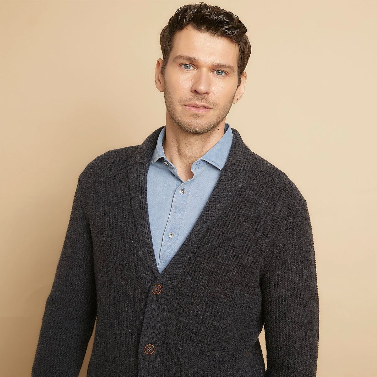 LA MARTINA - Cardigan Tejido Lana Hombre La Martina