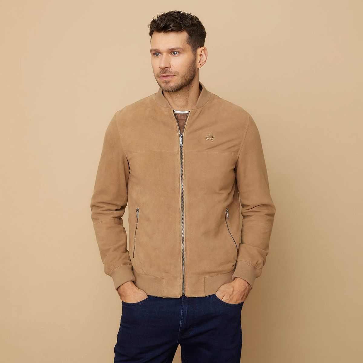 LA MARTINA - Casaca Cuero Hombre La Martina