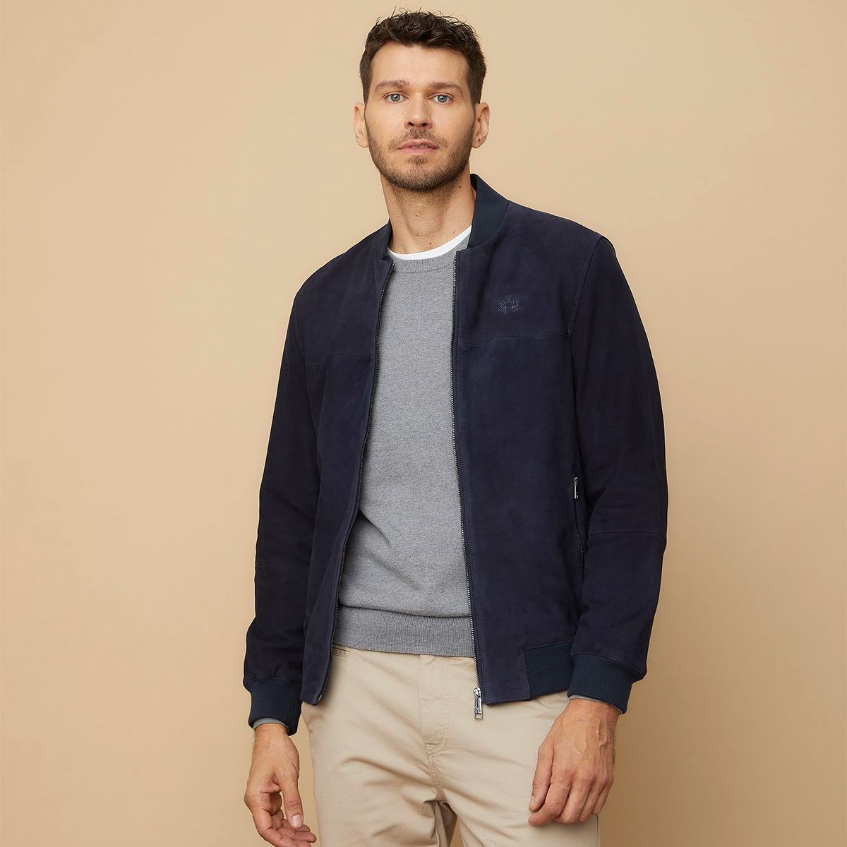 LA MARTINA - Casaca Cuero Hombre La Martina