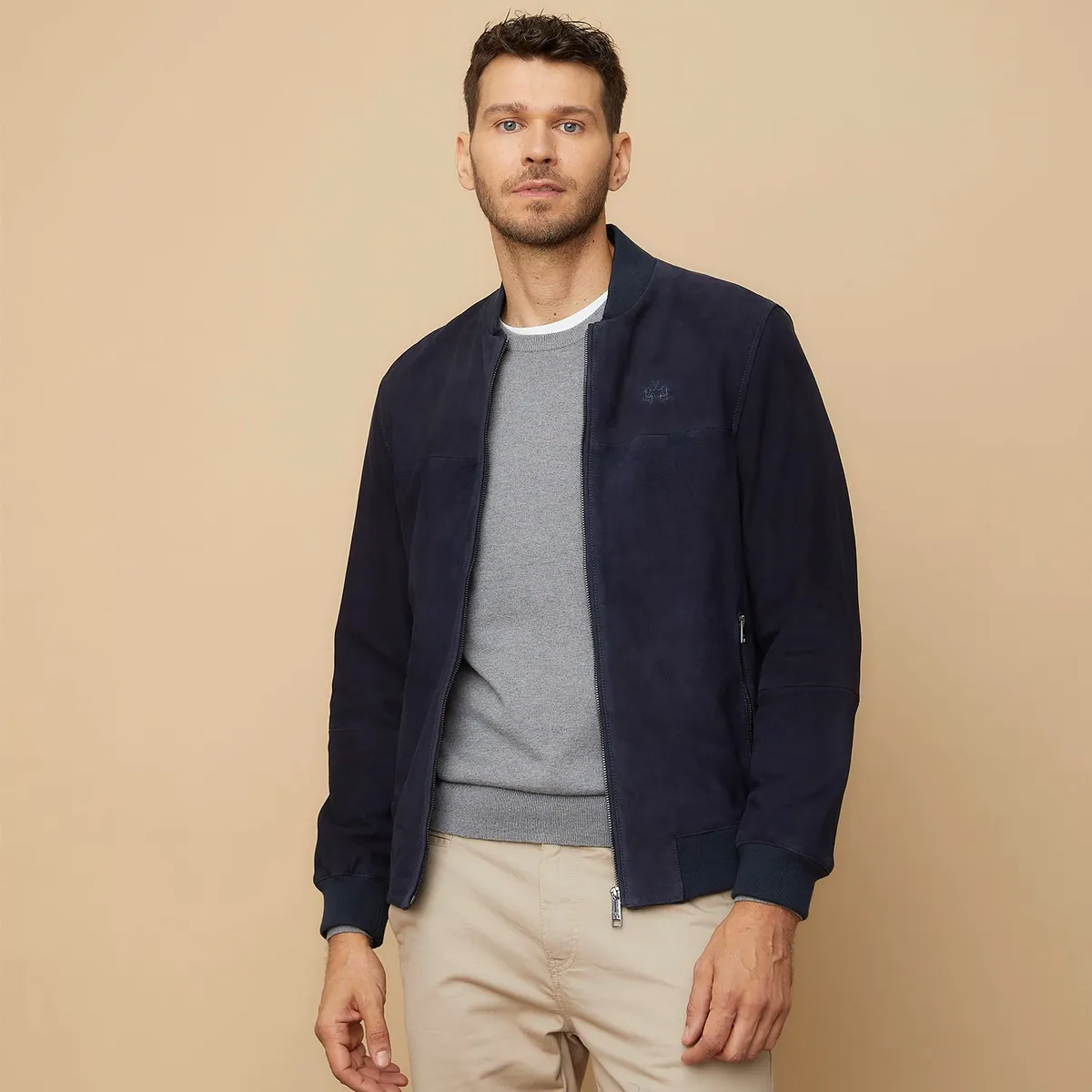 LA MARTINA - Casaca Cuero Hombre La Martina