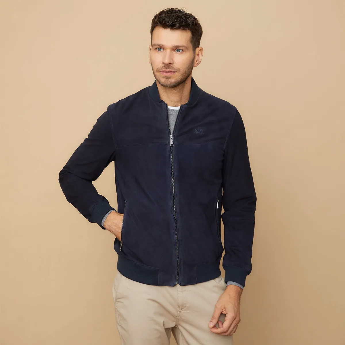 LA MARTINA - Casaca Cuero Hombre La Martina