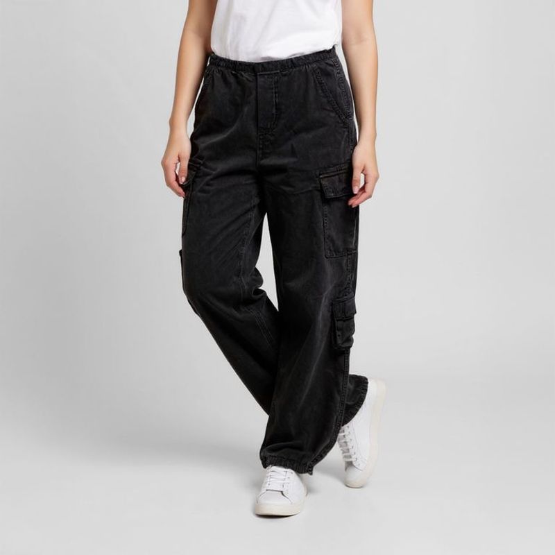 ELEVEN - Jeans Parachute Algodón Eleven Niña Diseño Liso Urbano