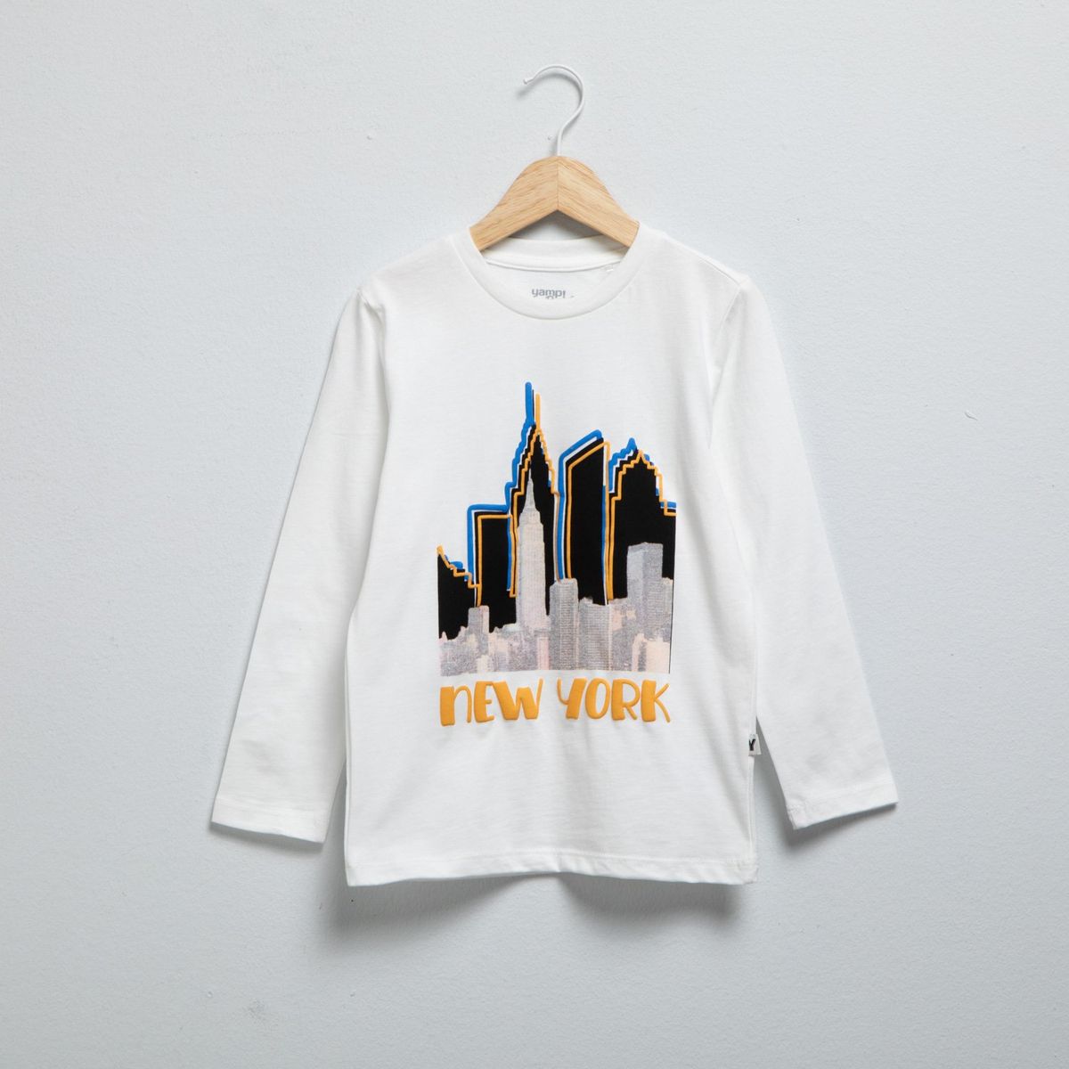 YAMP - Polo Algodón Manga Larga Estampada Niño Yamp