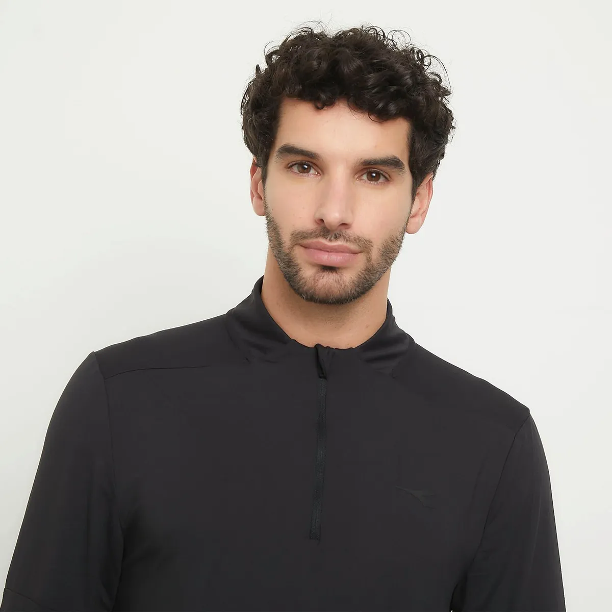 DIADORA - Polera Half Zipper Deportiva Hombre Diadora