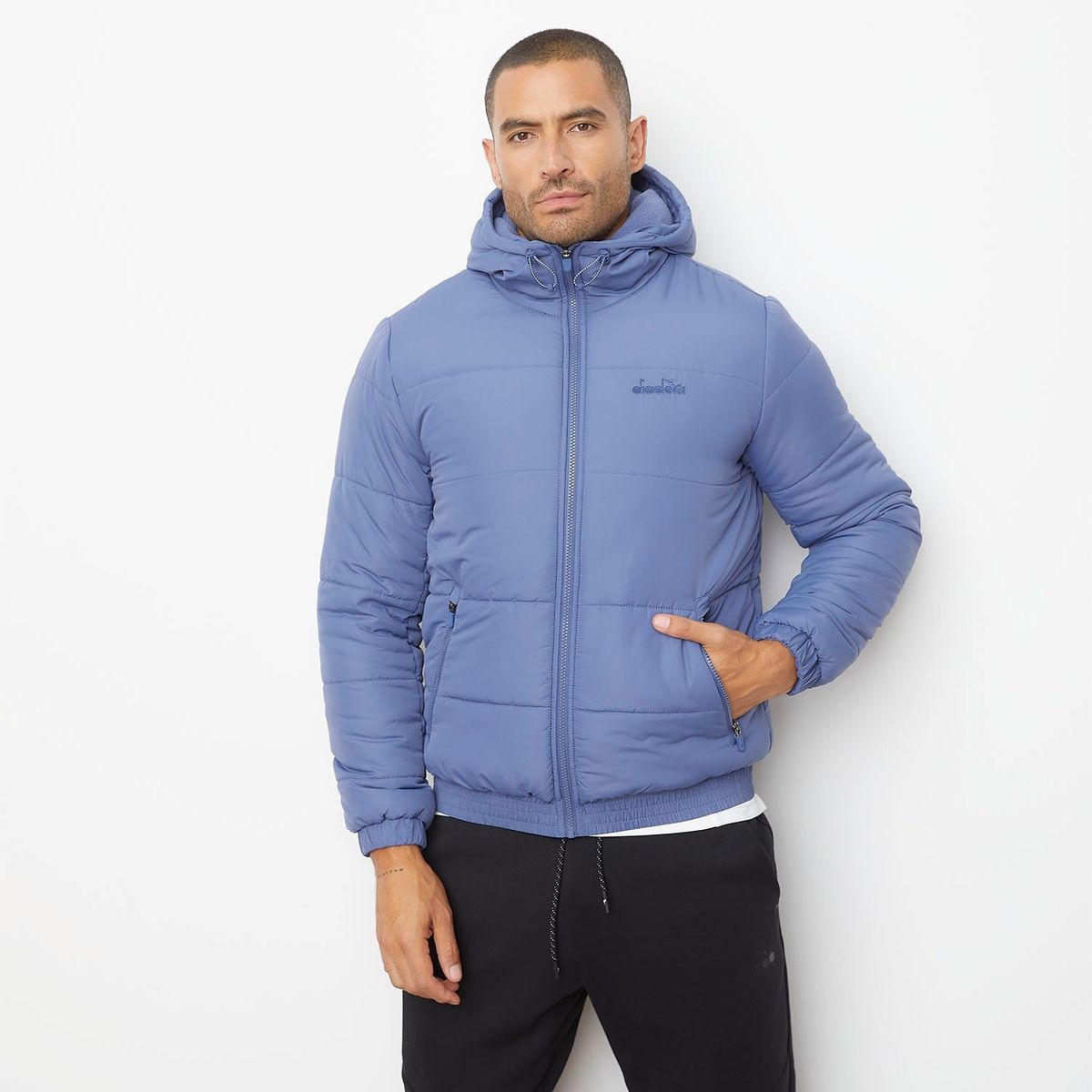 DIADORA - Casaca Polar Deportiva Hombre Diadora