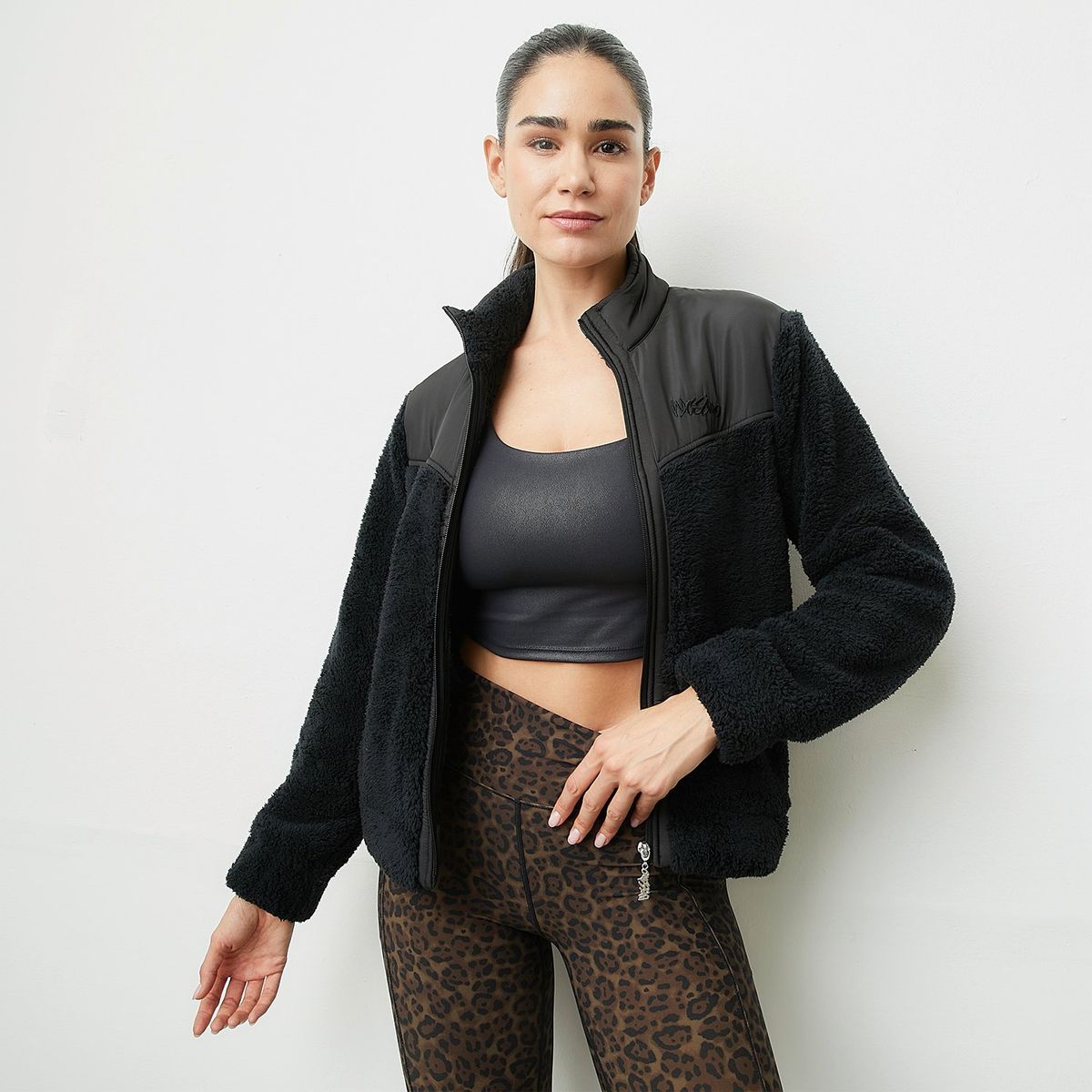 MOSSIMO - Casaca Polar Deportiva Mujer Mossimo