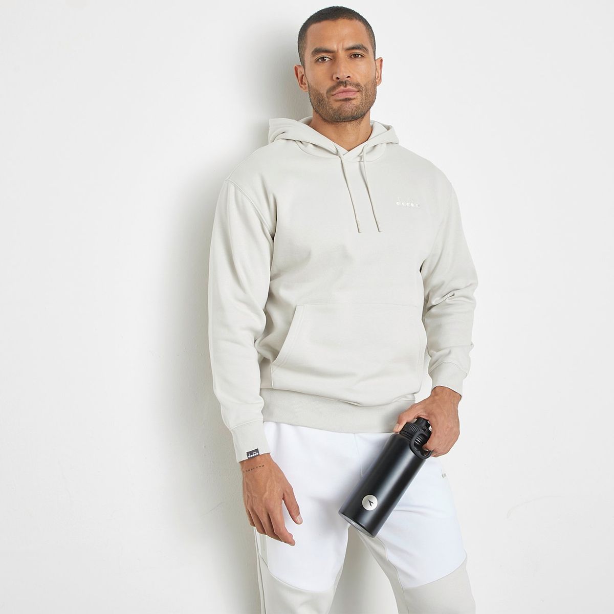 DIADORA - Polera Hoodie Deportiva Hombre Diadora