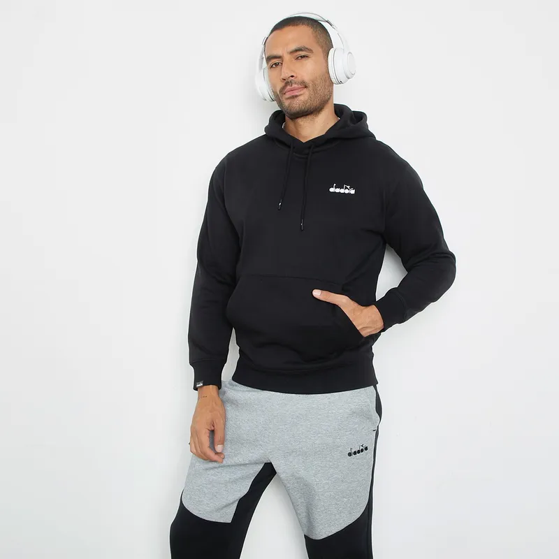 DIADORA - Polera Hoodie Deportiva Hombre Diadora