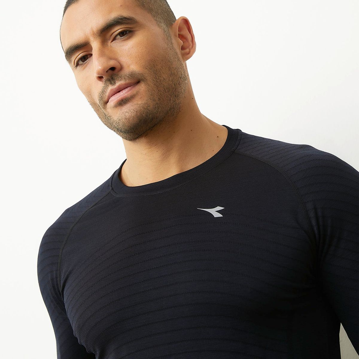 DIADORA - Polo Deportivo Manga Larga Diadora Hombre