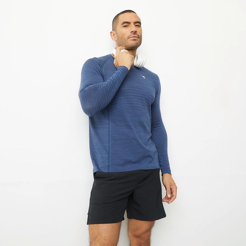 DIADORA - Polo Deportivo Manga Larga Diadora Hombre