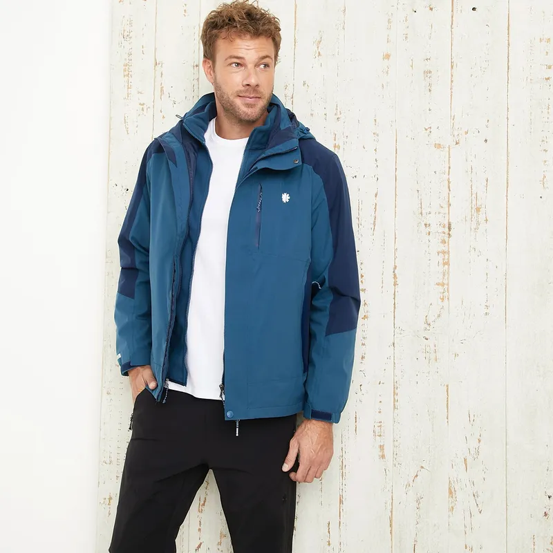 MOUNTAIN GEAR - Casaca Deportiva 3 en 1 Hombre Mountain Gear