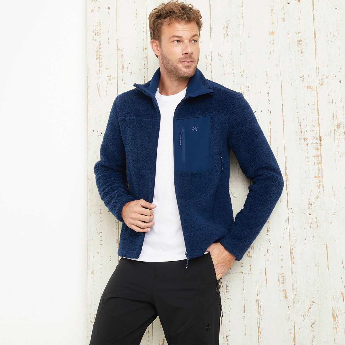 MOUNTAIN GEAR - Casaca Polar Deportiva Hombre Mountain Gear