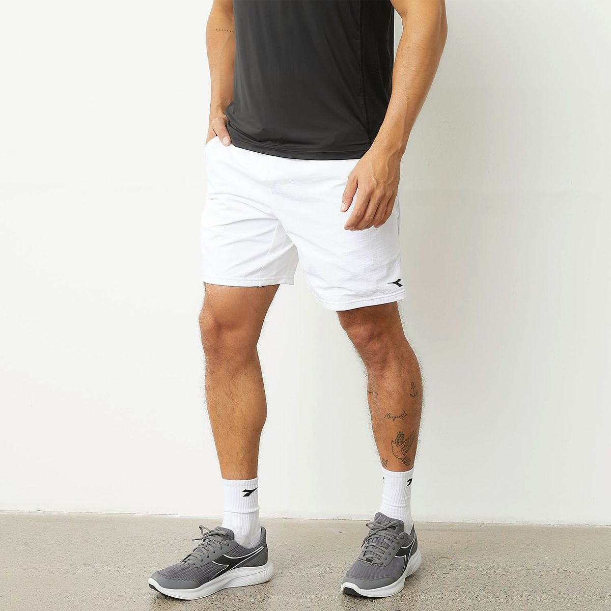 DIADORA - Short Deportivo Tenis Hombre Diadora