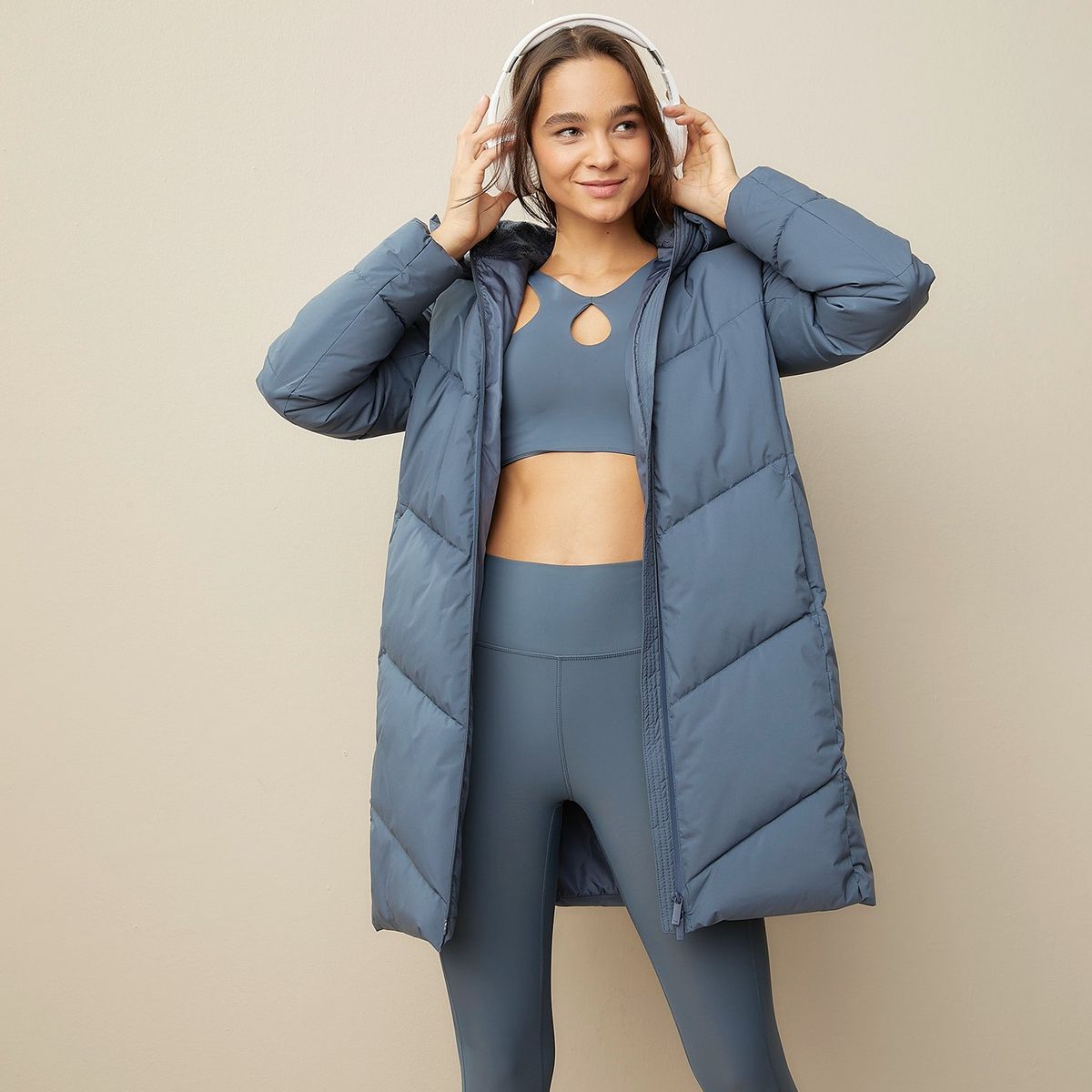 DIADORA - Casaca Larga Deportiva Mujer Diadora