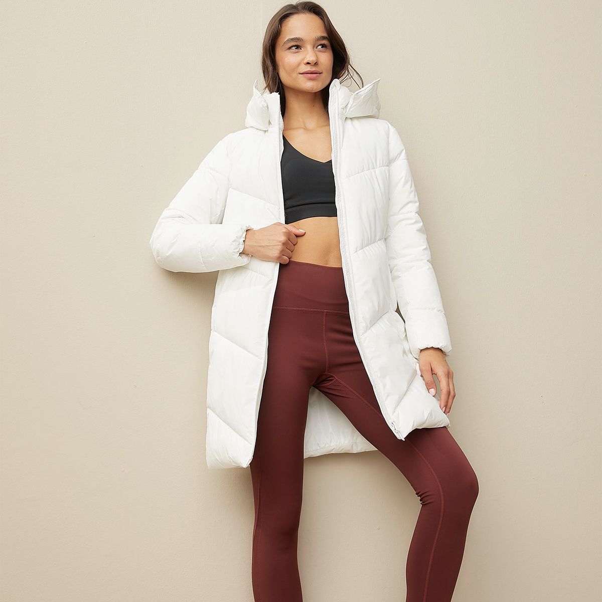 DIADORA - Casaca Larga Deportiva Mujer Diadora