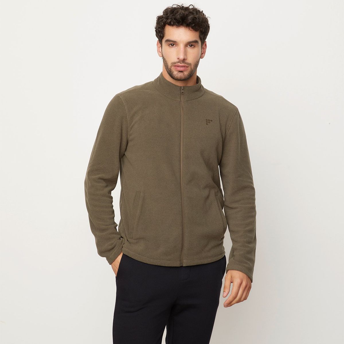 FRATTA - Casaca Polar Deportiva Hombre Fratta