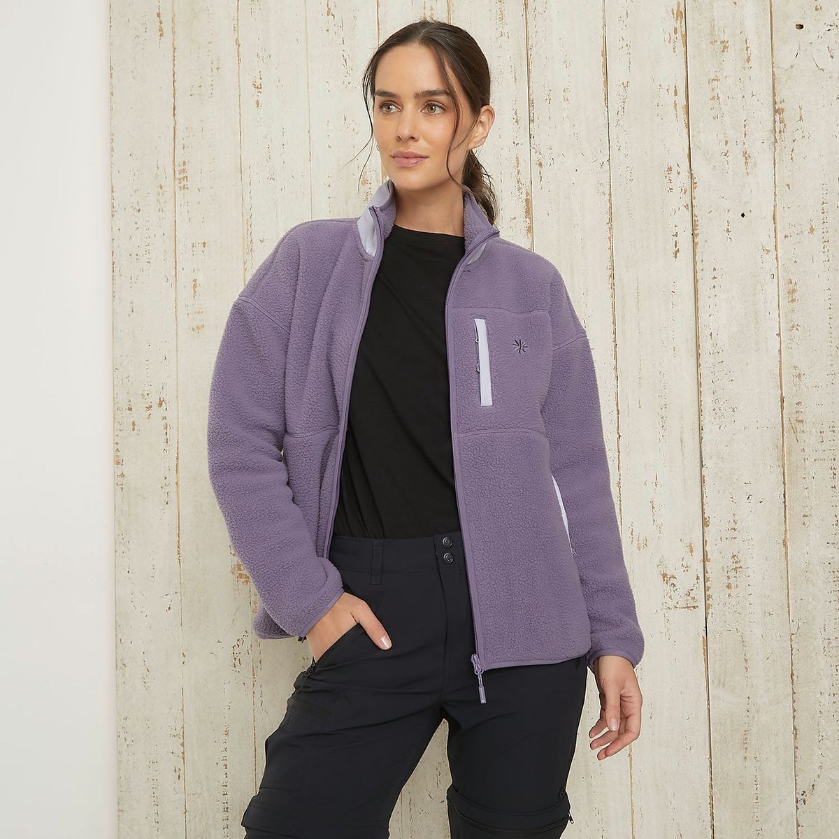 MOUNTAIN GEAR - Casaca Polar Deportiva Mountain Gear Mujer