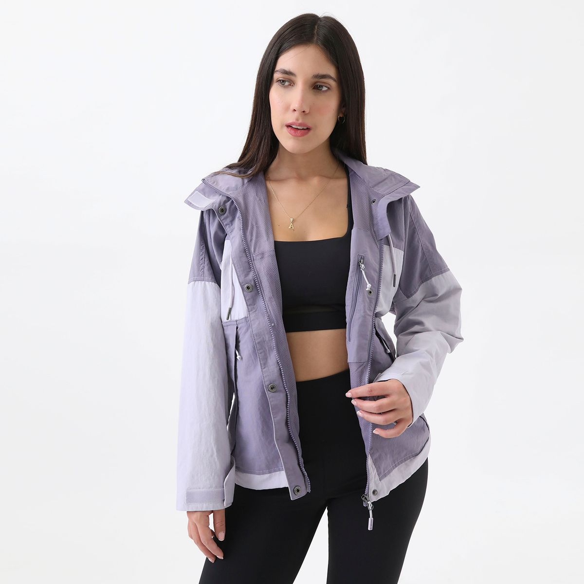 MOUNTAIN GEAR - Casaca Cortaviento Deportivo Mujer Mountain Gear