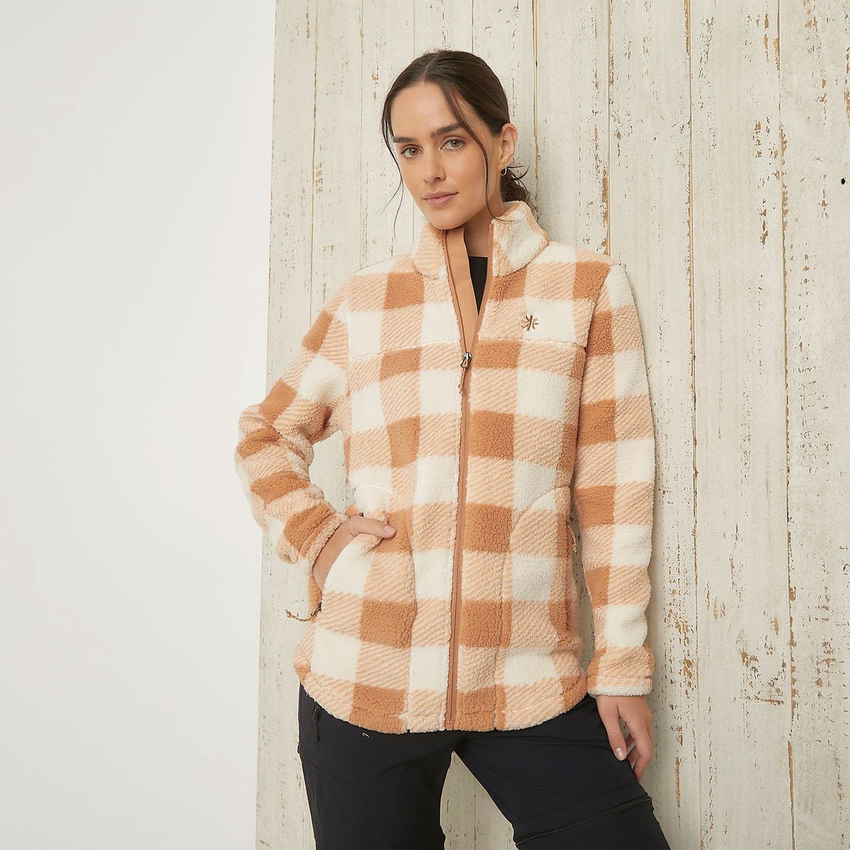 MOUNTAIN GEAR - Casaca Polar Deportiva Mountain Gear Mujer