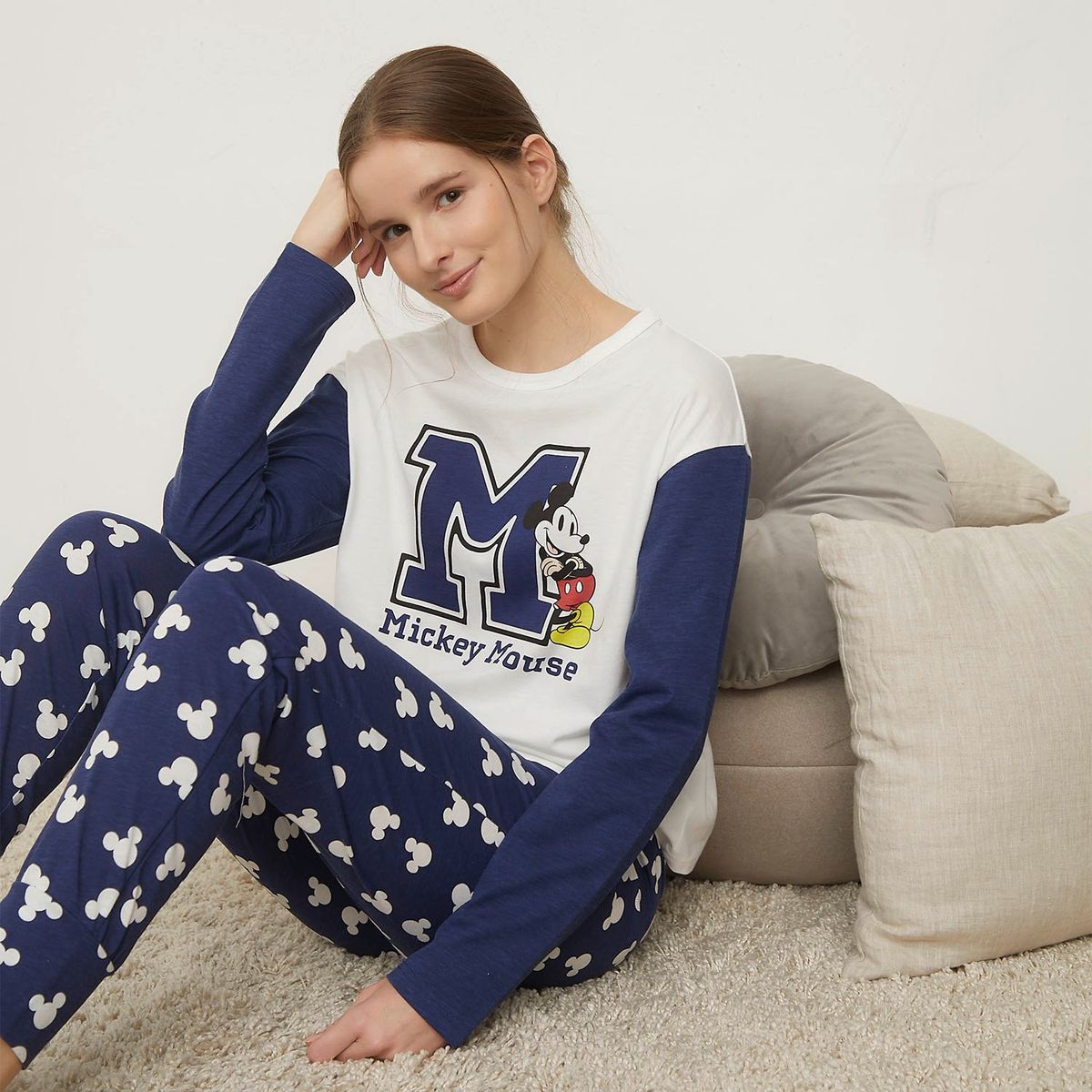 DISNEY - Pijama Algodón Mujer Disney