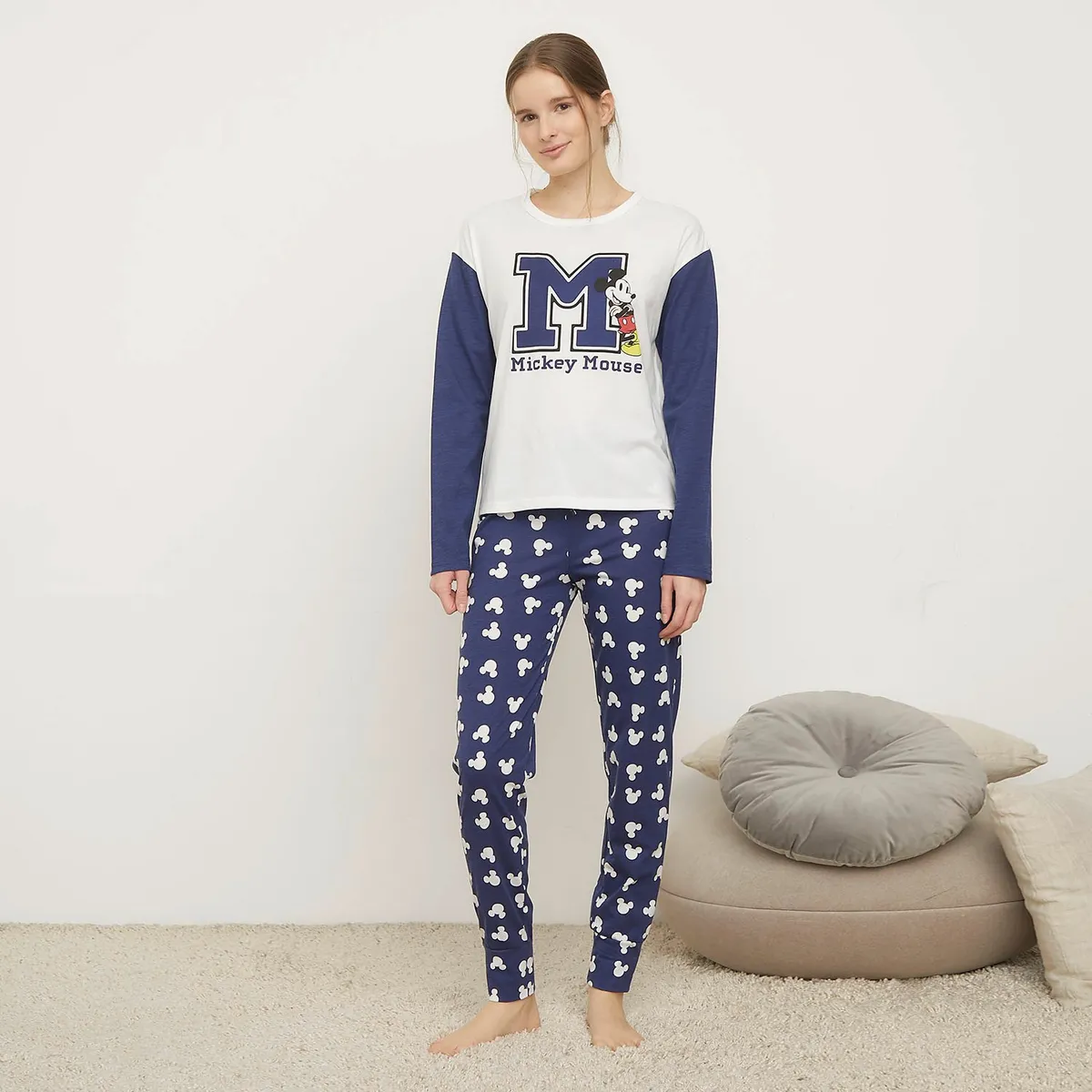 DISNEY - Pijama Algodón Mujer Disney