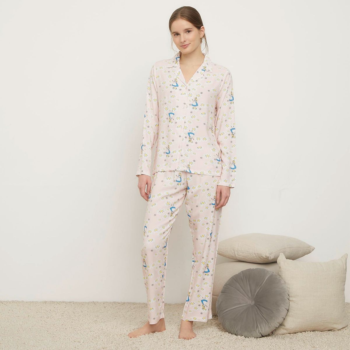 DISNEY - Pijama Algodón Mujer Disney