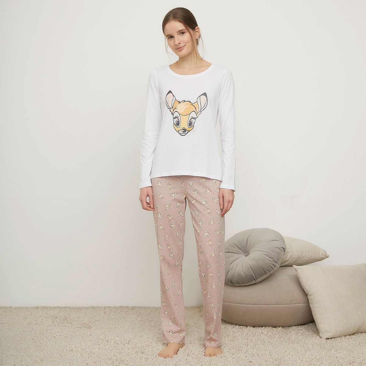 DISNEY - Pijama Algodón Mujer Disney