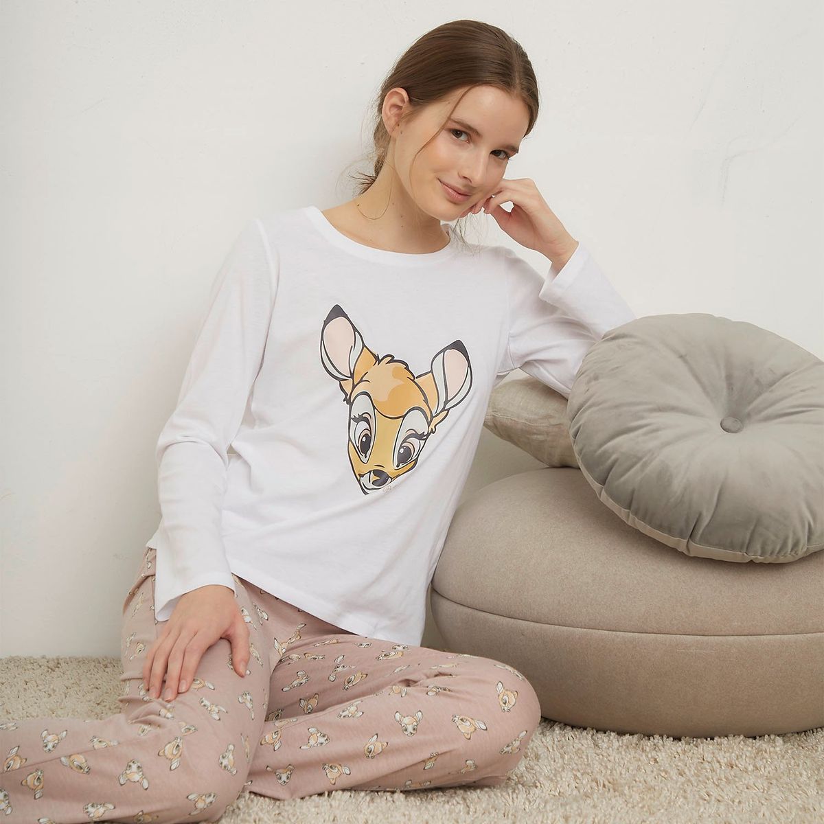 DISNEY - Pijama Algodón Mujer Disney