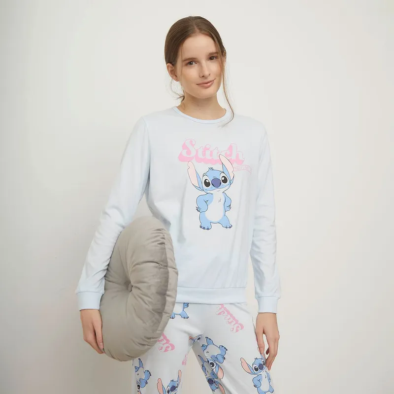 DISNEY - Pijama Algodón Stitch