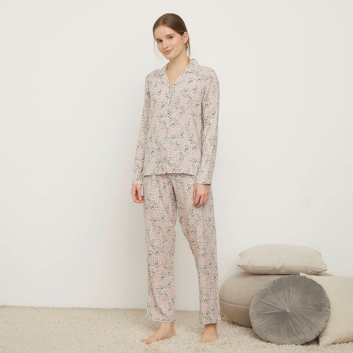 DISNEY - Pijama Algodón Mujer Disney