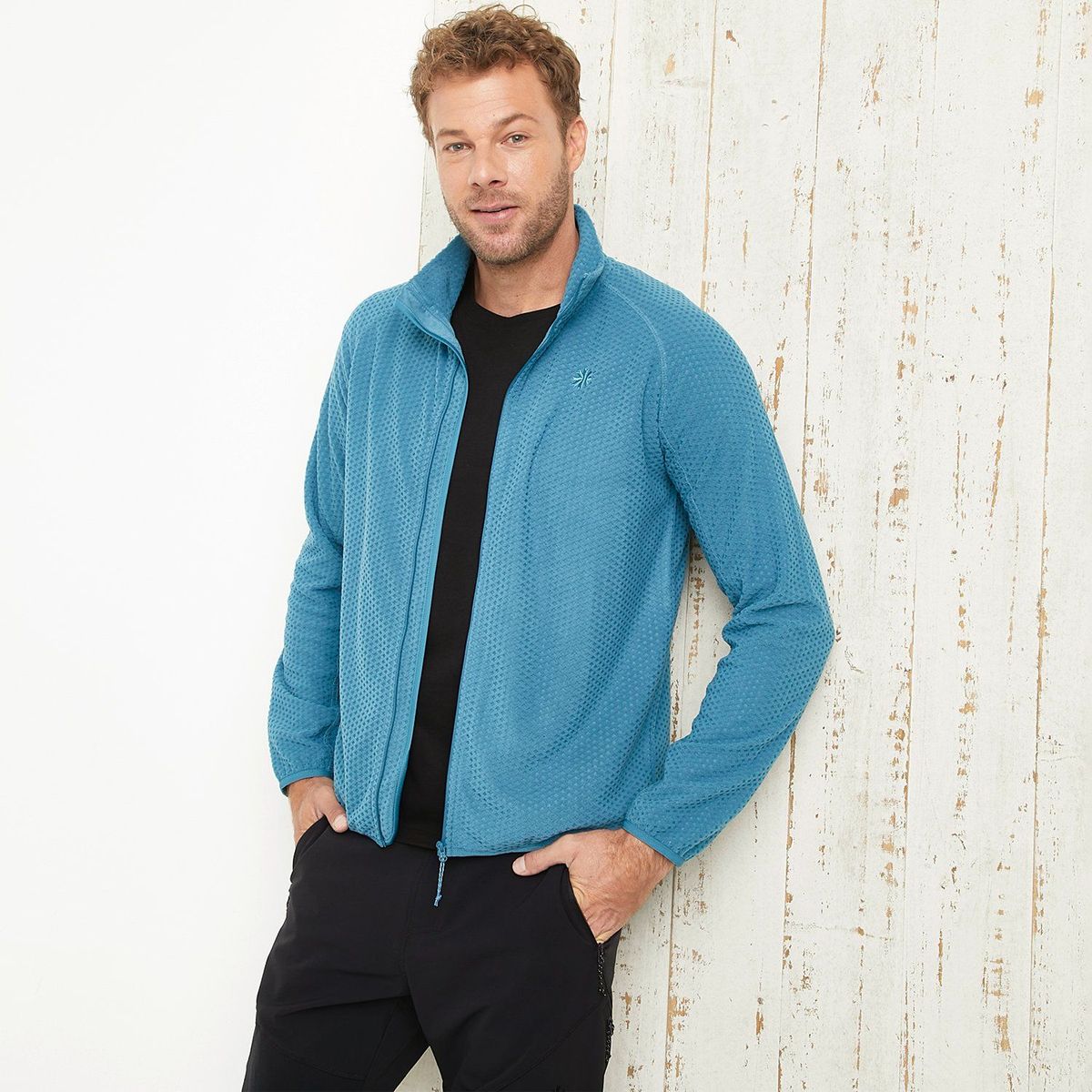 MOUNTAIN GEAR - Casaca Polar Deportiva Outdoor Hombre Mountain Gear