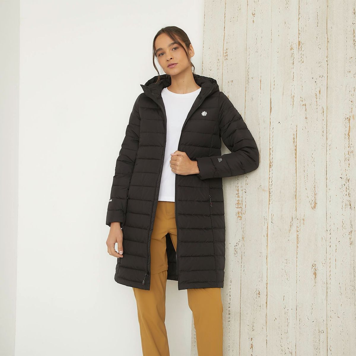 MOUNTAIN GEAR - Casaca Larga Deportiva Outdoor Mujer Mountain Gear