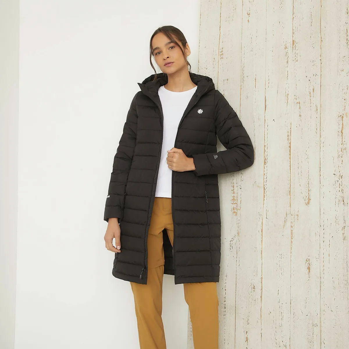 MOUNTAIN GEAR - Casaca Larga Deportiva Outdoor Mujer Mountain Gear