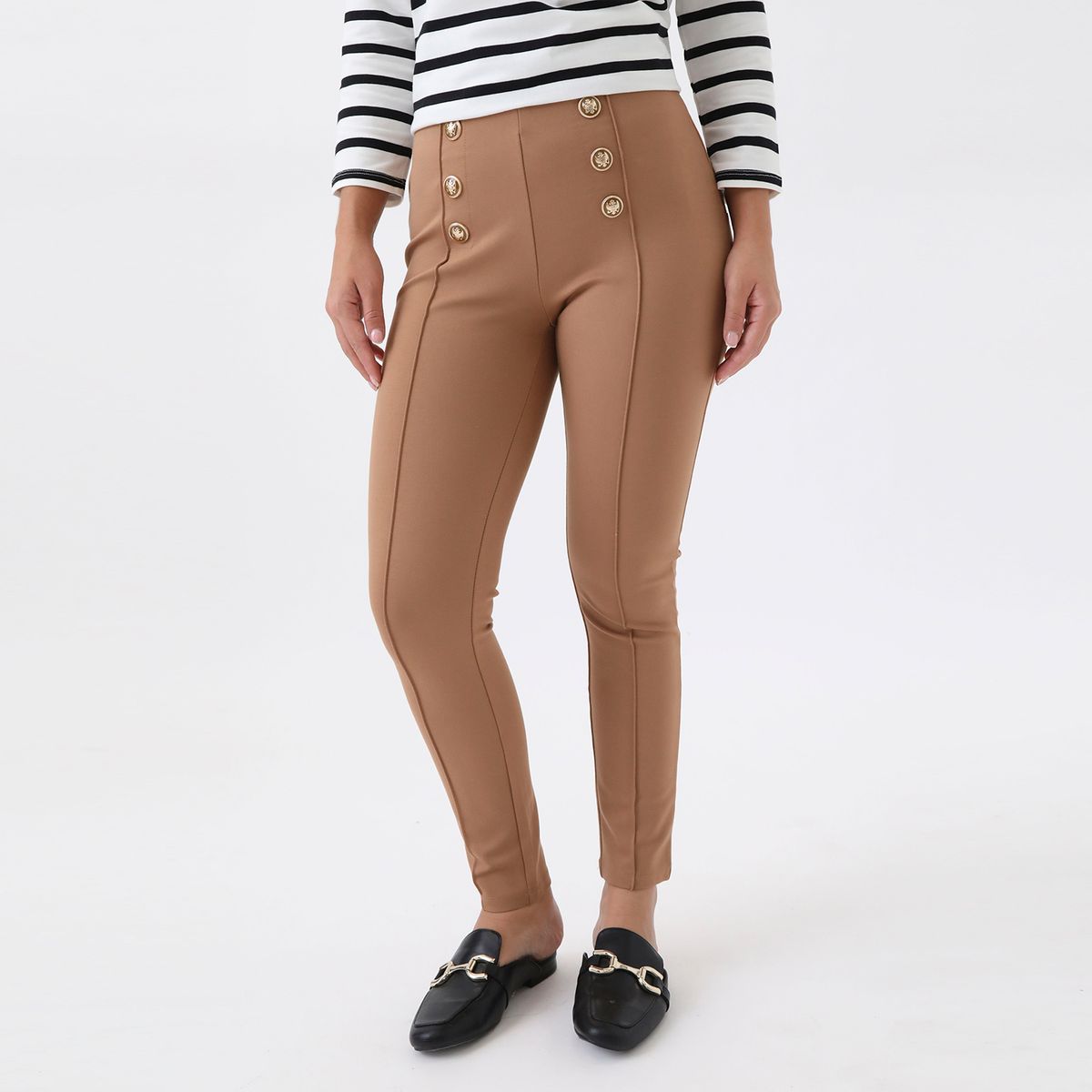 ELLE - Legging Casual Mujer Elle