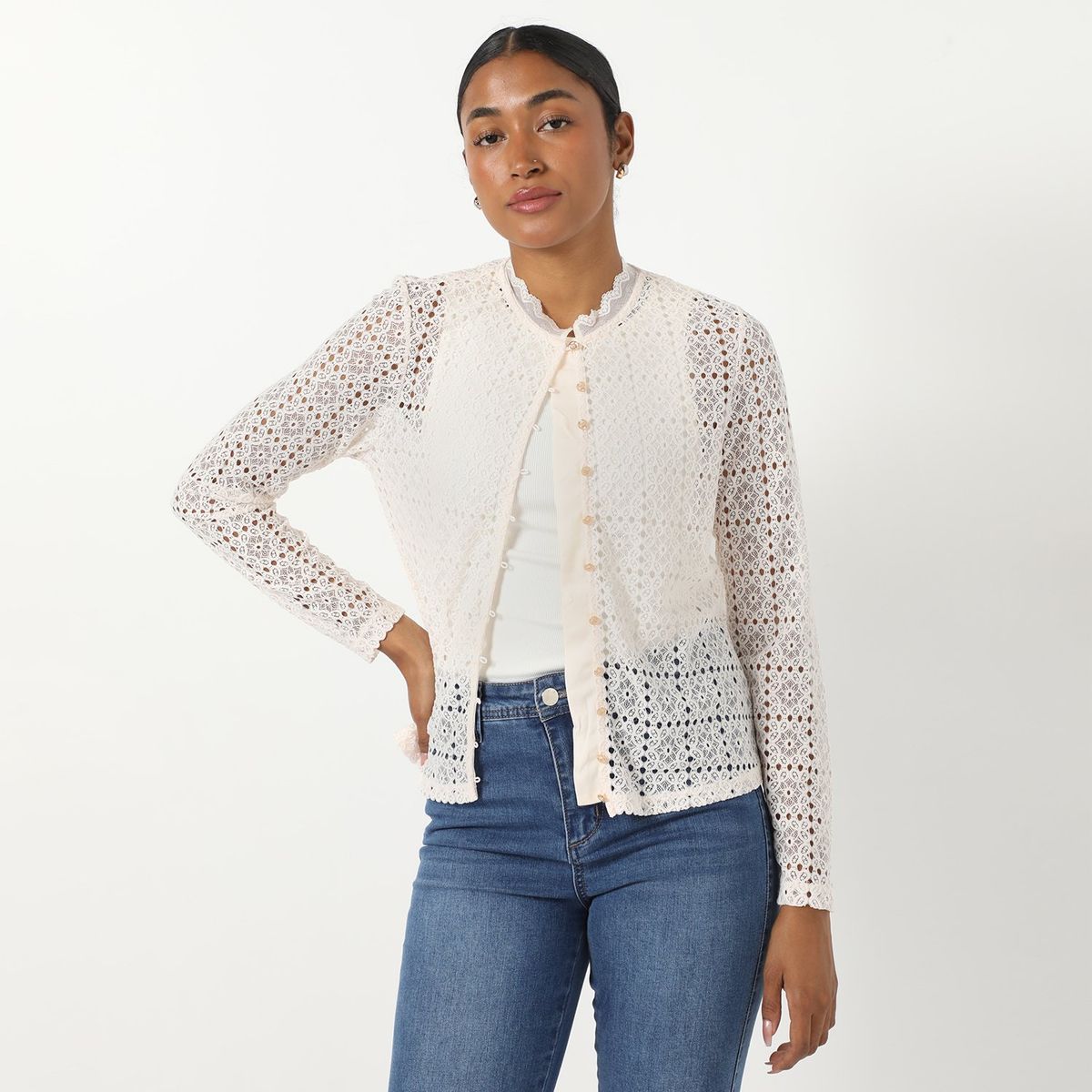 ELLE - Blusa Casual Mujer Elle