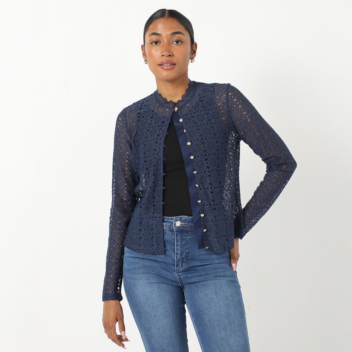 ELLE - Blusa Casual Mujer Elle