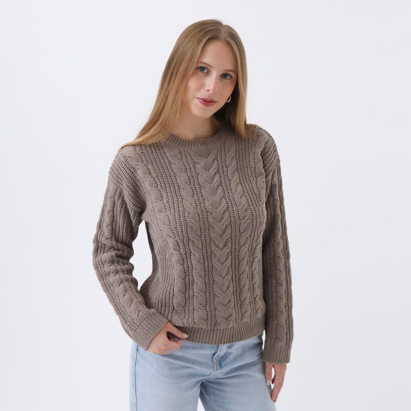 SYBILLA - Chompa Casual Mujer Sybilla