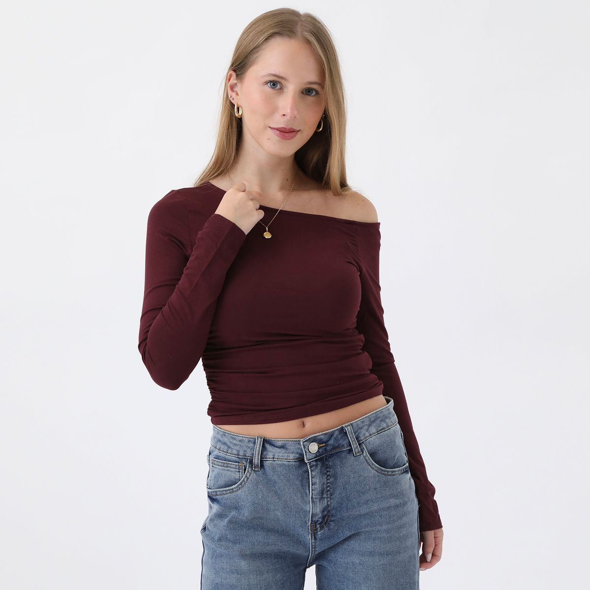 SYBILLA - Polo Manga Corta Casual Mujer Sybilla