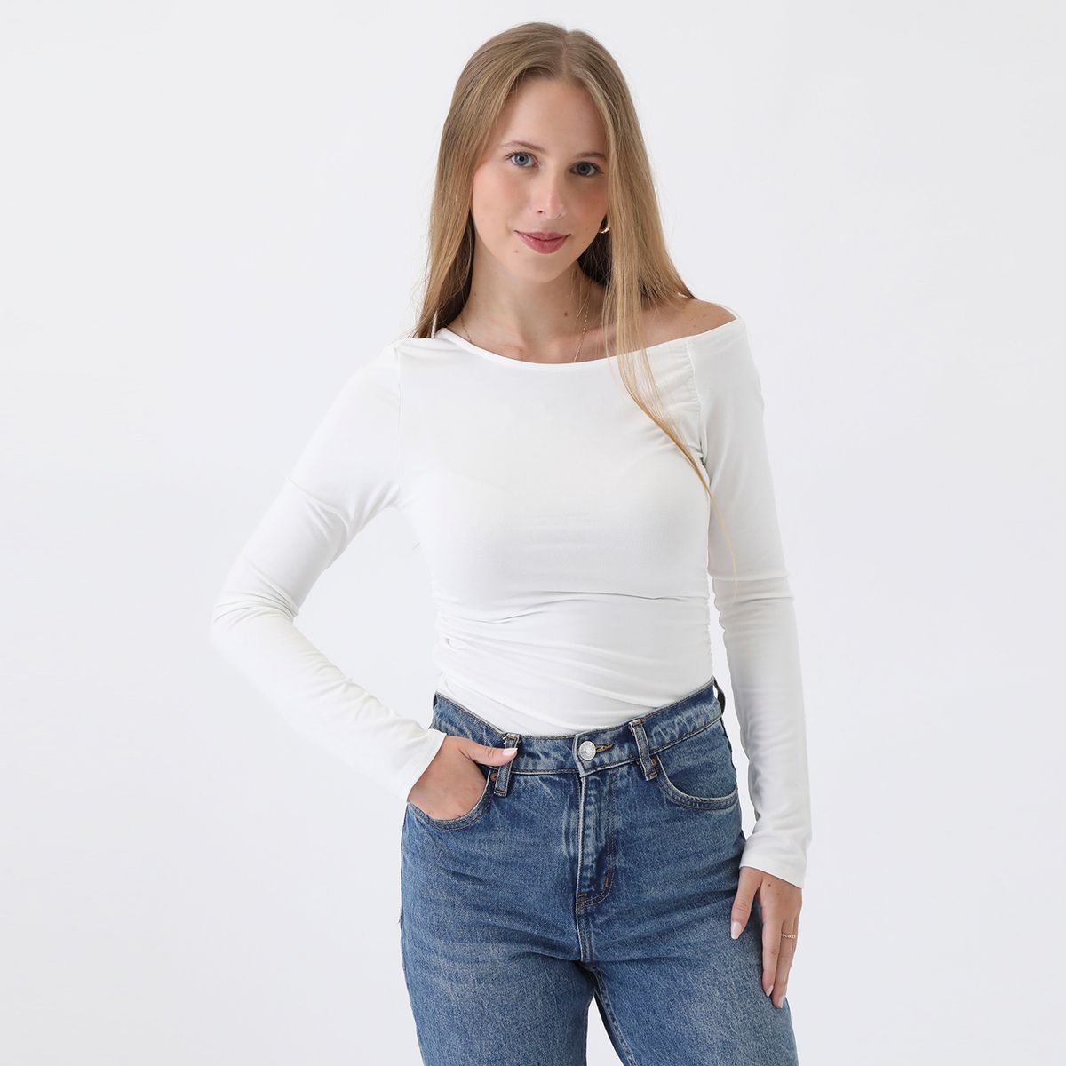 SYBILLA - Polo Manga Corta Casual Mujer Sybilla