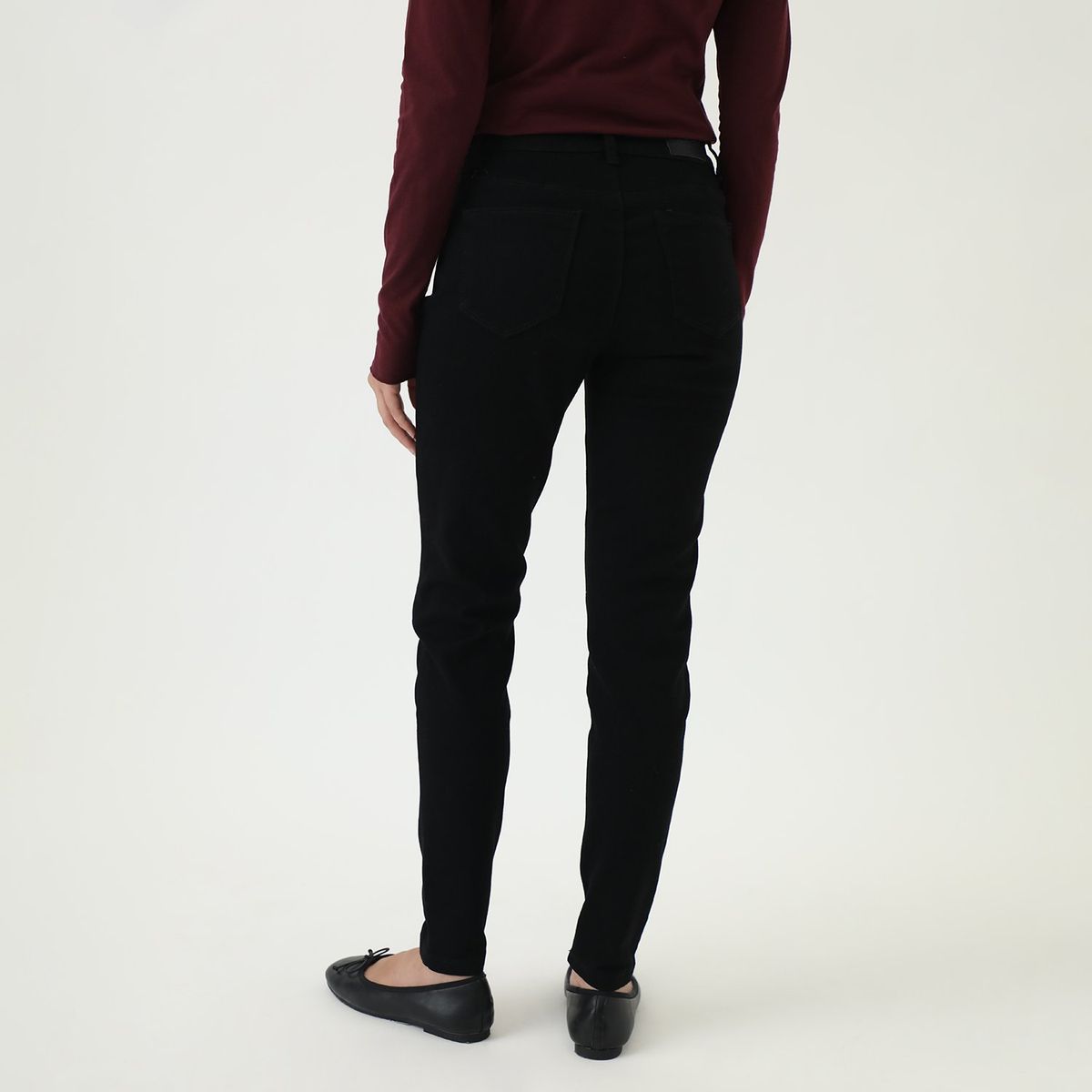 SYBILLA - Jean Skinny Tiro Alto Mujer Sybilla