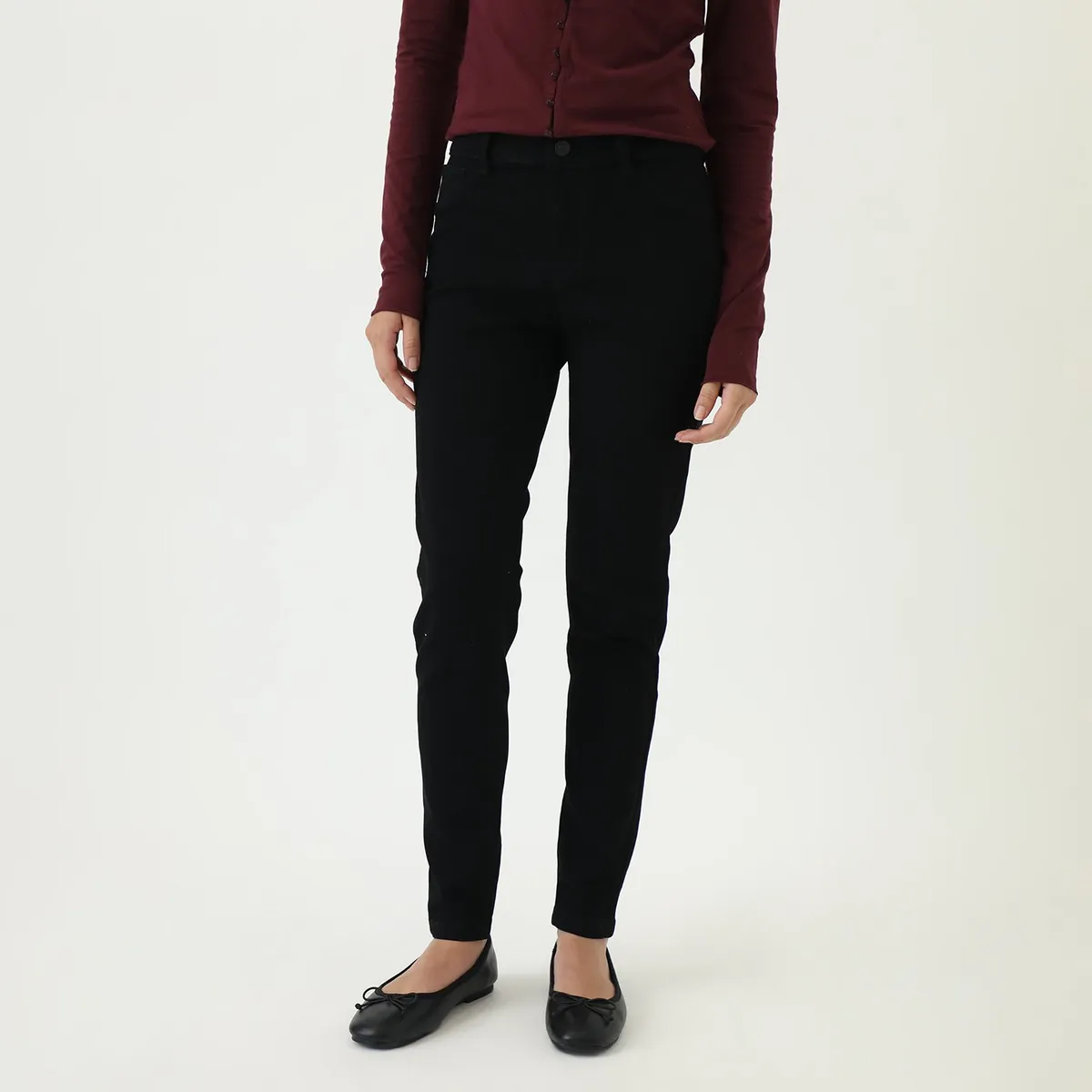 SYBILLA - Jean Skinny Tiro Alto Mujer Sybilla