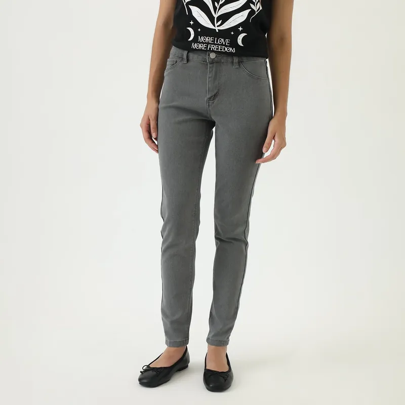 SYBILLA - Jean Skinny Tiro Alto Mujer Sybilla