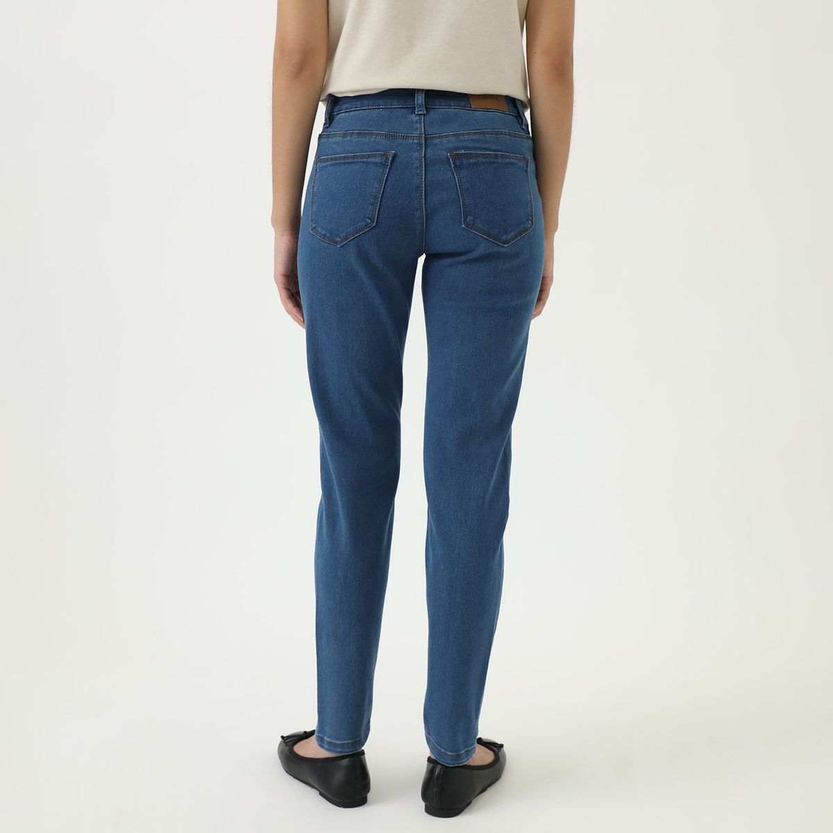 SYBILLA - Jean Skinny Tiro Alto Mujer Sybilla