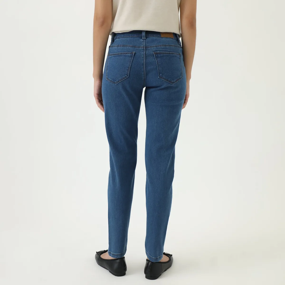 SYBILLA - Jean Skinny Tiro Alto Mujer Sybilla