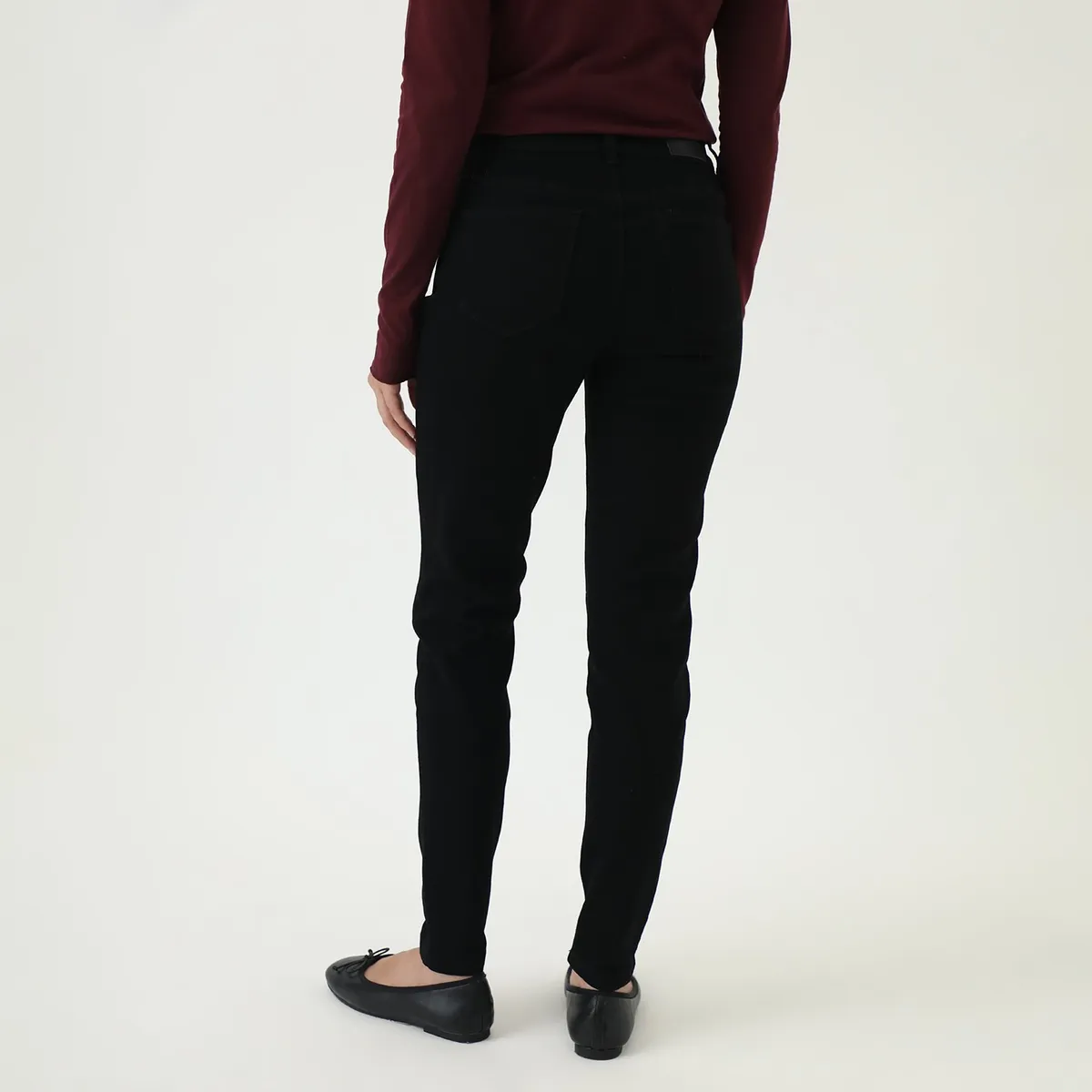 SYBILLA - Jean Skinny Tiro Alto Mujer Sybilla