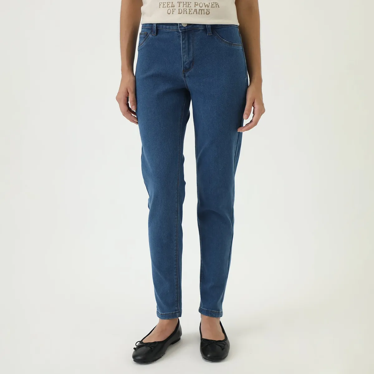 SYBILLA - Jean Skinny Tiro Alto Mujer Sybilla