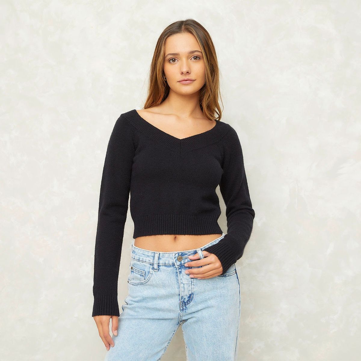 SYBILLA - Chompa Casual Mujer Sybilla