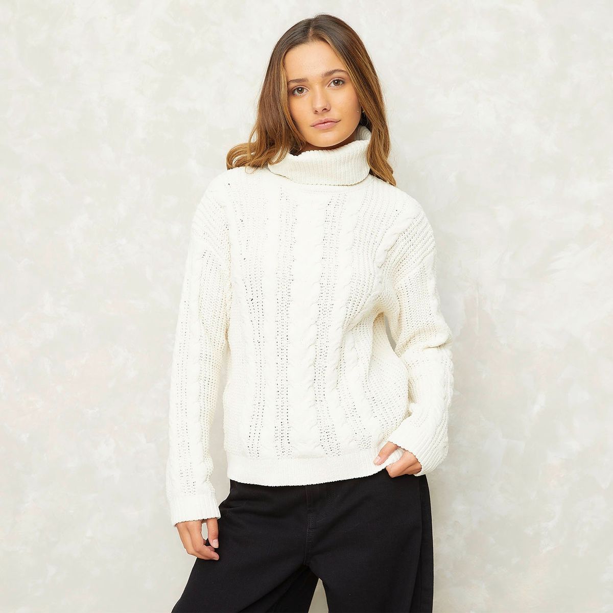 SYBILLA - Chompa Casual Mujer Sybilla