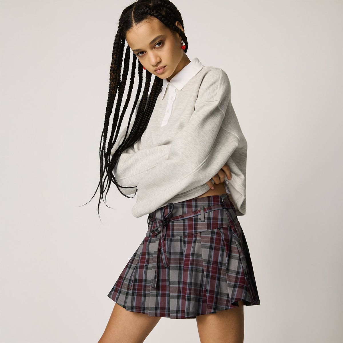 SYBILLA - Falda Corta Casual Mujer Sybilla